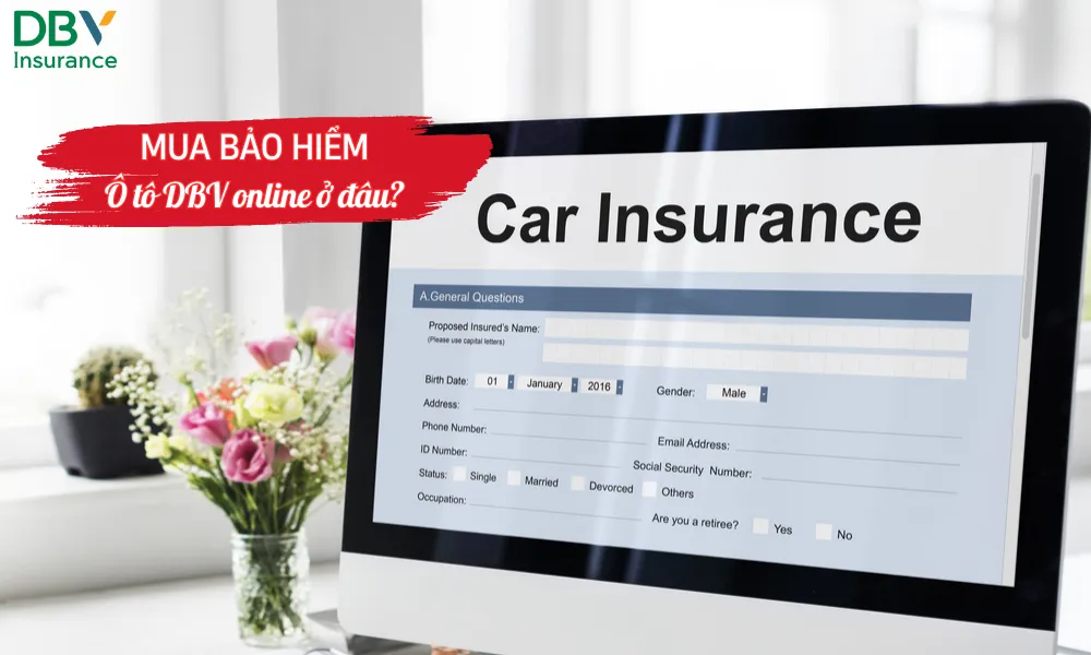 Mua bảo hiểm tô DBV online ở đâu
